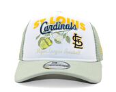 Kšiltovka New Era - MLB Fruit Graphic 9FORTY Trucker - St. Louis Cardinals - Mint Green