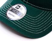 Kšiltovka New Era - Contrast Stitch 9TWENTY - Dark Green / White