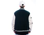 Bunda New Era - Varsity Patch Jacket - Dark Green