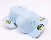 Kšiltovka New Era - MLB Color Pack 59FIFTY A-Frame - NY Yankees - Baby Blue