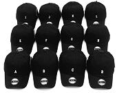 State of WOW Uniform Soft Baseball Cap Black/White Strapback