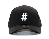 State of WOW Hashtag SC9201-990# Baseball Cap Crown 2 Black/White Strapback