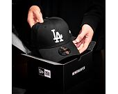 New Era League Essential Los Angeles Dodgers 9FORTY Black/White Strapback Cap