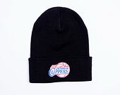 Mitchell & Ness Los Angeles Clippers HWC Team Logo Cuff Knit Black Winter Beanie