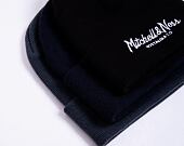 Mitchell & Ness Branded Pinscript Cuff Knit Black / White Winter Beanie