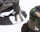 New Era Patterned Tapered Urban Camo Bucket Hat