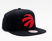 Mitchell & Ness Team Ground 2.0 Snapback Toronto Raptors Black Cap