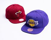 Mitchell & Ness Team Ground 2.0 Snapback Los Angeles Lakers Purple Cap