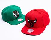 Mitchell & Ness Team Ground 2.0 Snapback Chicago Bulls Red Cap