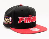 Mitchell & Ness The Finals Snapback Chicago Bulls Black / Red Cap