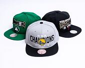 Mitchell & Ness Nba Champs Snapback Hwc Golden State Warriors Grey / Black Cap