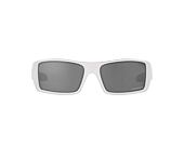 Oakley Gascan X-Silver w/Prizm Black Plr 0OO9014 9014C160 Sunglasses