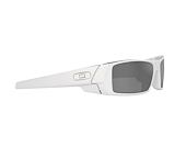 Oakley Gascan X-Silver w/Prizm Black Plr 0OO9014 9014C160 Sunglasses