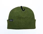 UPFRONT PATCH Rib Beanie Fresh Green