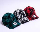 New Era 9FORTY MLB Plaid  Los Angeles Dodgers Green Cap