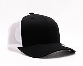 Yupoong Retro Trucker 2-Tone Blk/Wht Cap