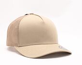 Yupoong 5-Panel Retro Trucker Cap Khaki