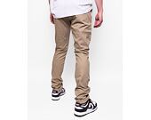 Dickies Slim Skinny Double Knee Khaki Pants