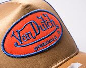 Von Dutch Trucker Cary Satin Gold/Blue Cap