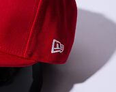 New Era 59FIFTY MLB Basic Los Angeles Dodgers Fitted Scarlet / White Cap