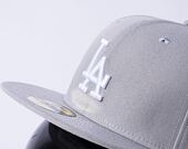 New Era 59FIFTY Los Angeles Dodgers Basic Grey Cap