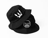 Klobouk Ari Ink  Crown 3D .2 Flexfit Cotton Twill Bucket Hat Black