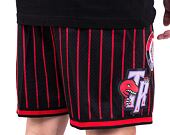 Kraťasy Mitchell & Ness NBA M&N CITY COLLECTION MESH SHORT RAPTORS Black / Red