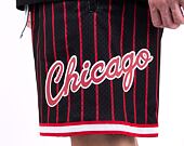 Kraťasy Mitchell & Ness NBA M&N CITY COLLECTION MESH SHORT BULLS Black / Red