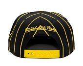 Kšiltovka Mitchell & Ness NHL TEAM PIN SNAPBACK PENGUINS Black