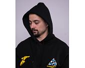 Mikina HUF × GOODYEAR Grand Prix Triple Triangle Hoodie Black