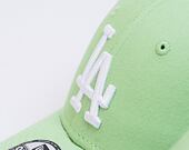 Dětská Kšiltovka New Era 9FORTY Kids MLB League Essential Los Angeles Dodgers Bright Green / White