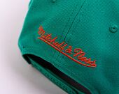 Kšiltovka Mitchell & Ness NBA Desert Green Snapback Hwc Denver Nuggets Teal