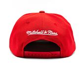 Kšiltovka Mitchell & Ness NBA Conference Patch Snapback Chicago Bulls Red