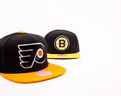 Kšiltovka Mitchell & Ness NHL Team 2 Tone 2.0 Snapback Boston Bruins Black / Yellow