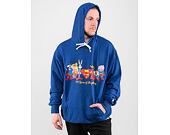 Mikina New Era Superhero × Looney Tunes Line Up Oversized Hoody Royal Blue