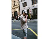 Kraťasy New Era Essential Shorts Heather Grey / White