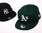 Kšiltovka New Era 9FIFTY MLB Team Side Patch Oakland Athletics Dark Green / White