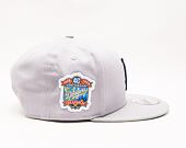 Kšiltovka New Era 9FIFTY MLB Team Side Patch Los Angeles Dodgers Grey / Dark Blue