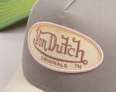 Von Dutch Trucker Boston Grey/White Cap