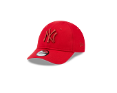 Dětská Kšiltovka New Era 9FORTY Kids MLB League Essential New York Yankees Scarlet / Red