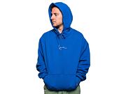 Mikina Karl Kani Small Signature Print Hoodie Blue