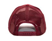 New Era 9FORTY Trucker Heritage Snapback Cardinal Cap