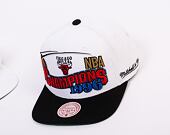 Mitchell & Ness 96 Champions Wave 2T Snapback Hwc Chicago Bulls White / Black Cap