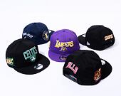 Kšiltovka New Era 9FIFTY NBA Patch Boston Celtics Black / Emerald Green