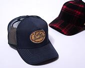 Kšiltovka Stetson Trucker Cap Vintage Brushed Twill Navy Blue