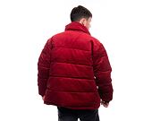 Bunda Karl Kani Retro Corduroy Puffer Jacket dark red