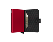 Secrid Optical Black-Red Wallet