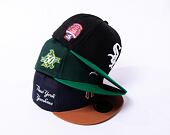 Kšiltovka New Era 59FIFTY MLB Team Color Oakland Athletics Cooperstown Dark Green / White / Kelly Gr