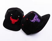 Kšiltovka Mitchell & Ness - Day 5 Snapback - Chicago Bulls - Black-Purple