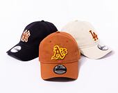 Kšiltovka New Era 9TWENTY MLB Boucle Oakland Athletics Caramel Brown / Pineapple